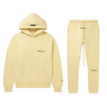 Fear of God Essentials Tracksuit Yellow